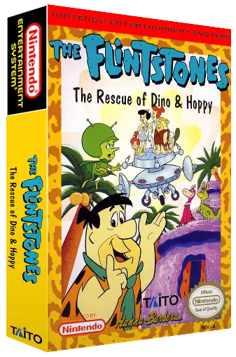 rom Flintstones, The - The Rescue of Dino & Hoppy